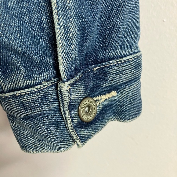 Bill Blass Jeans Men’s Denim Jacket, Medium, Faded Blue - Picture 4 of 4